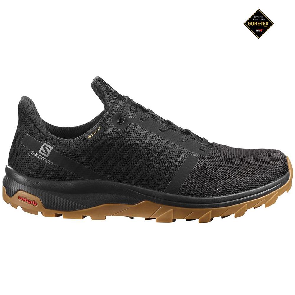 Salomon OUTBOUND PRISM GORE-TEX Zapatillas Running Asfalto Hombre - Negras - Colombia (84076-VMAE)